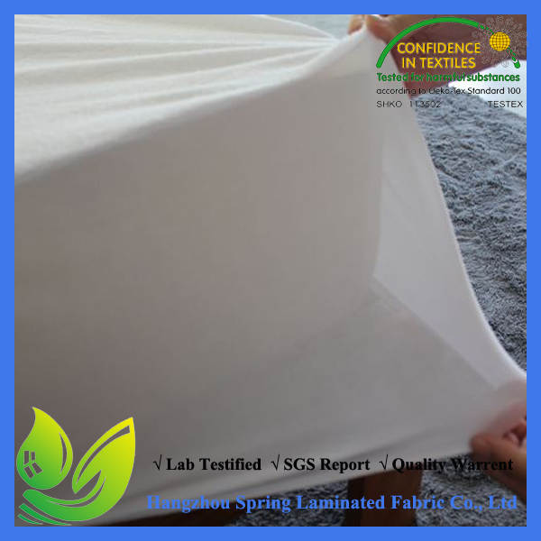 Terry Laminated Hypoallergenic PU Coated Waterproof Mattress Protector