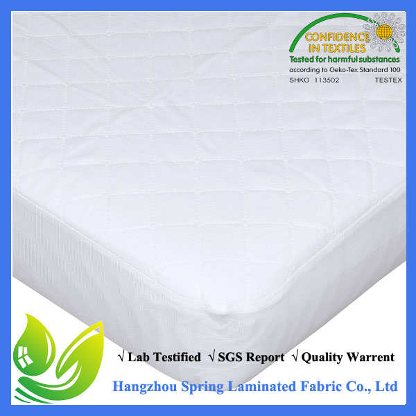 Quilted and Fitted Waterproof Crib Mattress Pad