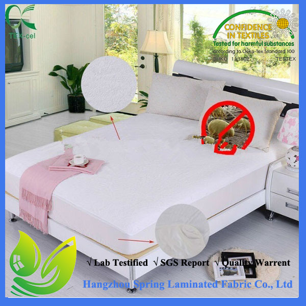 Waterproof Abstract Terry Top Fitted Waterproof Mattress Protector