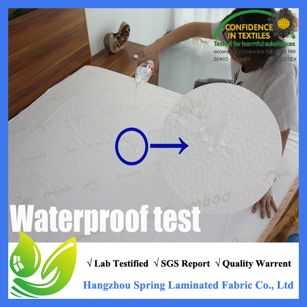 2016 High Quality Terry Mattress Protector Waterproof and Hypoallergenic Mattress Protector