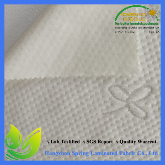 180GSM DTY Filling 100% Polyester Jacquard Fabric with Polyurthane Coating for Bedding and Garment Textiles