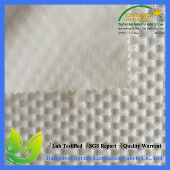 280GSM Protect Your Bed Elegant Knit Jacqurd Fabric, Tencel Surface Mattress Cover Fabric, Waterproof and Hypoallergenic