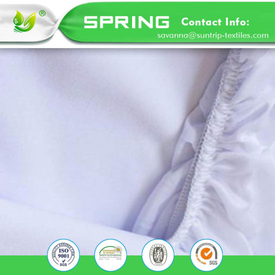 Queen Size Premium Hypoallergenic Waterproof Mattress Protector - Vinyl Free