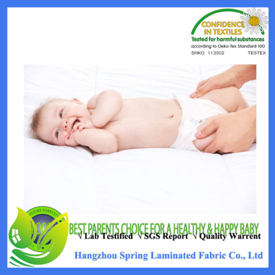 Healthy Baby Ideas Premium Bamboo Viscose Crib Mattress Pad Waterproof