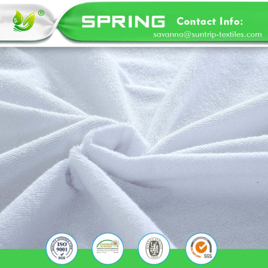 King Size Mattress Protector Waterproof Hypoallergenic Cotton Fitted Breathable