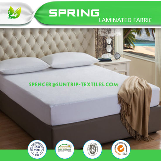 Polyester Full Size Anti-Dust Mites Breathable High Quality Mattress Cover for Hotel Life Time Warranty China Manufacturer