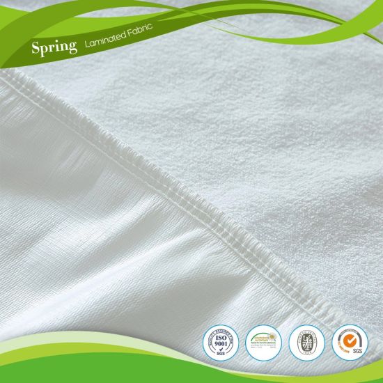 Soft Jersey Waterproof Mattress Protector Vinyl Free