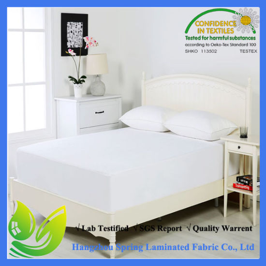 Cotton Waterproof and Hypo-Allergenic Mattress Protector Full Size