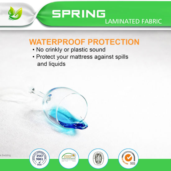 Anti Dust Mited Smart Waterproof Bamboo Mattress Cover
