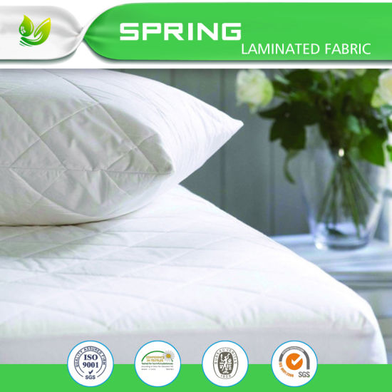 Queen Size 100% Polyester Knit Jersey Mattress Protector