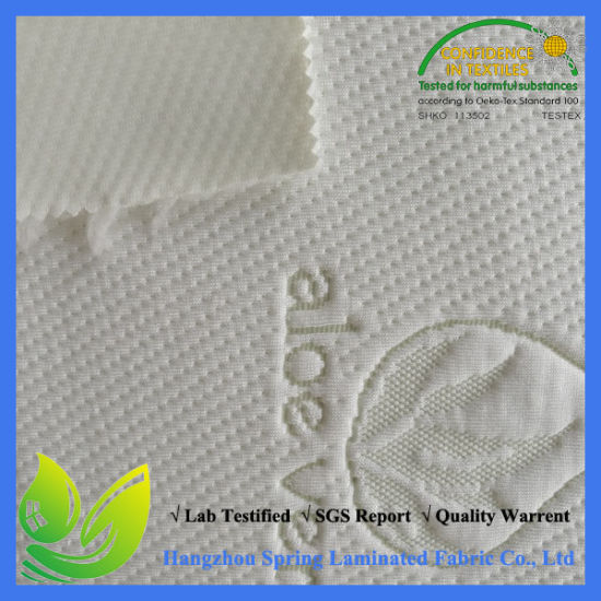Aloe Vera Treatment Waterproof Mattress Protector Fabric, Jacquaurd Fabric