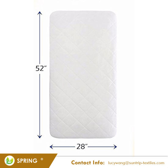Ultra Soft Dryer Friendly Crib Mattress Protector Pad Waterproof Crib Mattress Cover