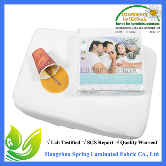 2016 Baby Quilt Bamboo Terry Mattress Cover Deep Pocket Fit Mattress