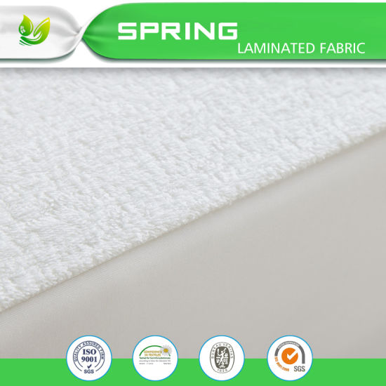 Bedsure King Cotton Terry Cloth Waterproof Mattress Protector Anti-Mite Cover