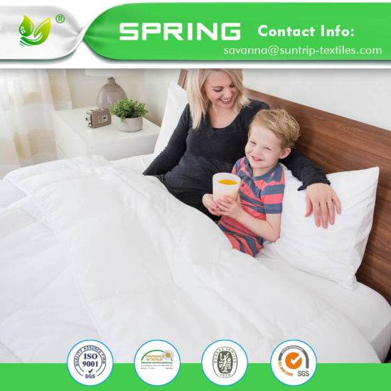 King Size Mattress Protector Waterproof Hypoallergenic Cotton Fitted Breathable