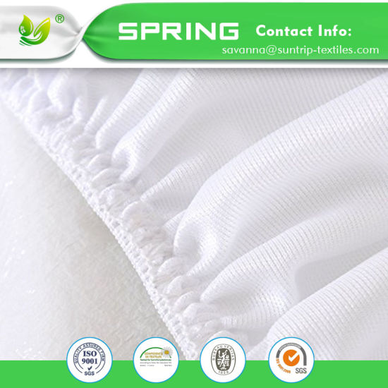 Organic Cotton Waterproof Crib Mattress Protector Pad Cover Hypoallergenic 52X28