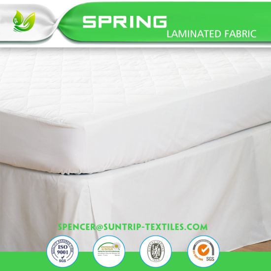 Cot Bed Brushed Cotton Mattress Encasement Sheet Cover Waterproof Washable Urine