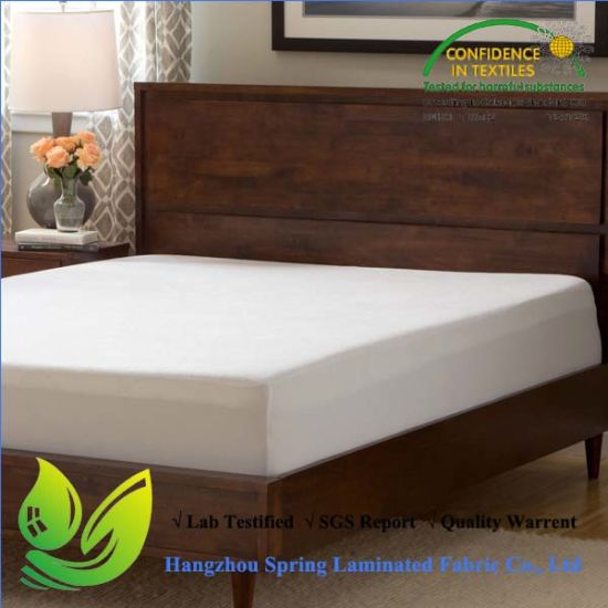 Reusable Washable Laminated TPU Hypoallergenic Queen Mattress Cover