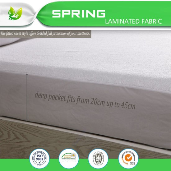 2017 New Design Cooling Touch Waterproof Mattress Pad Topper