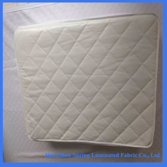 Baby Waterproof Crib Mattress Cover Quilted Ultra Soft White