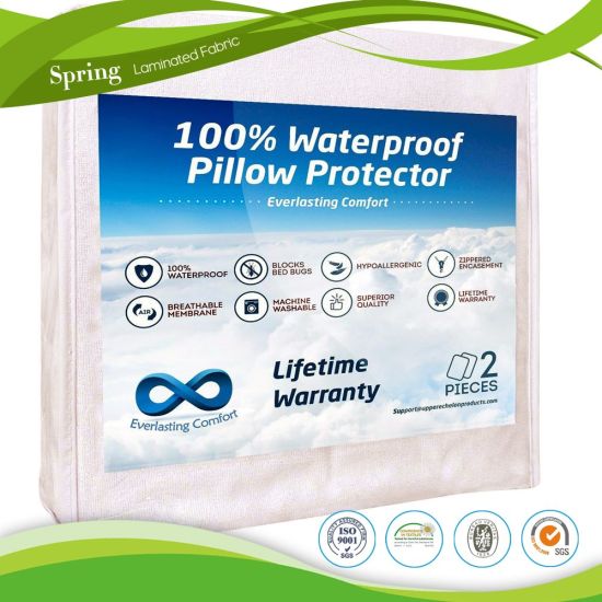 New Premium Hypoallergenic Waterproof Mattress Protector - Vinyl Free