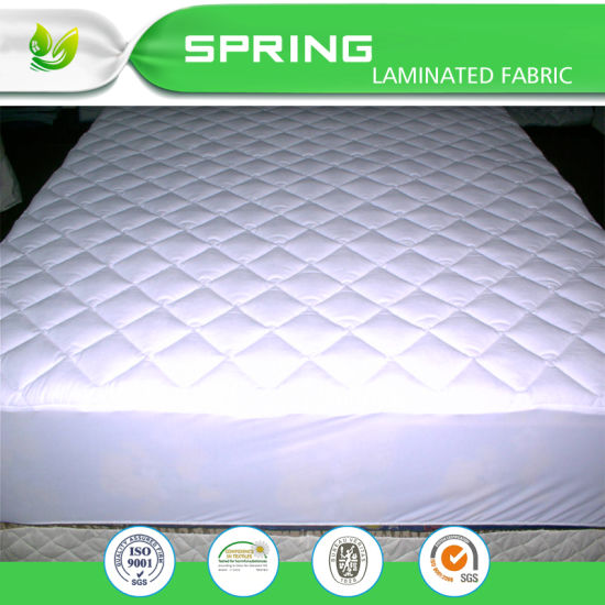 Hot Selling Polyester Fabric Quilted Style Cheap Hotel Mattress Protector