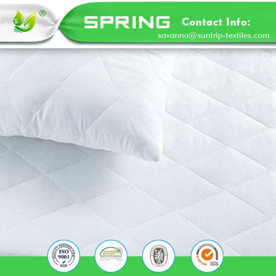 Waterproof Organic Cotton Mattress Covers Anti Mite Mattress Protectors