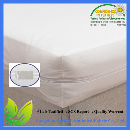 Protects From Bed Bugs Waterproof Mattress Cover