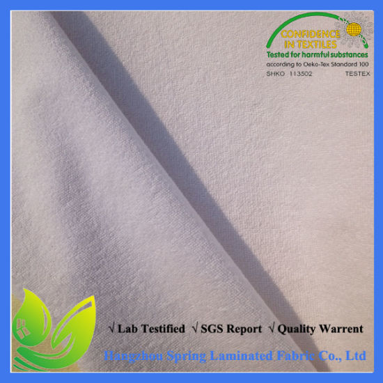 TPU Combined Waterproof Cotton Terry 100 Cotton Fabric