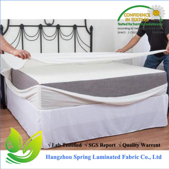 China Supplier Amazon Best Seller 100% Polyester Smooth Mattress Cover