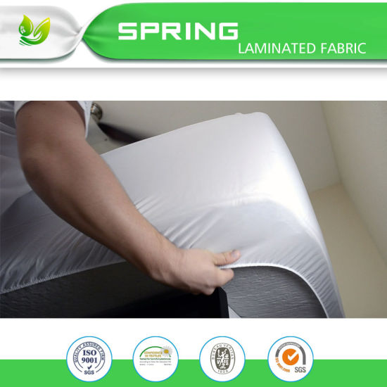 Premium 100 Polyester Waterproof Breathable Mattress Protector