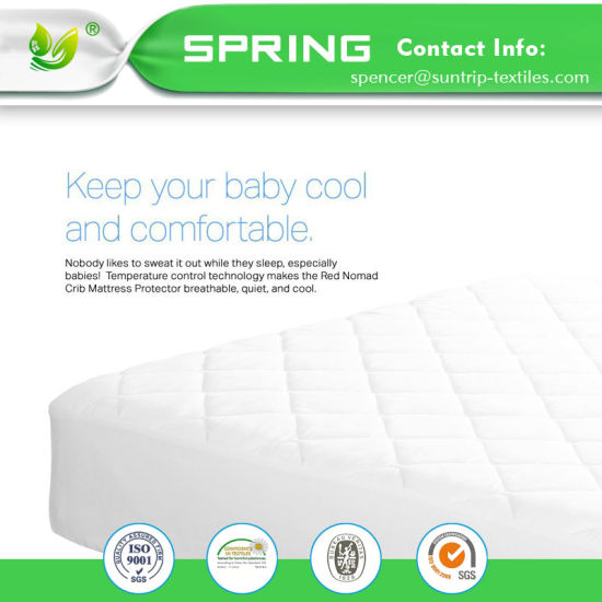China Supplier Quilted Baby Mattress Protector